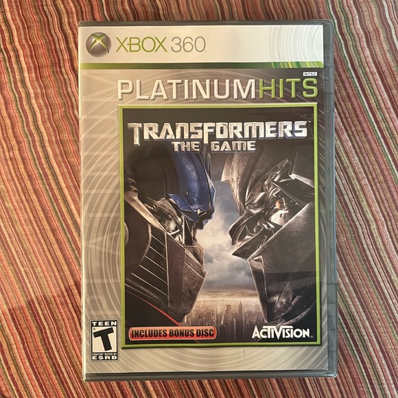 Xbox 360 platinum Hits “Transformers The Game,” with Bonus Gift. New Old Stock. - Picture 1 of 2